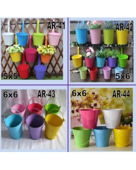 Bucket Planters 2